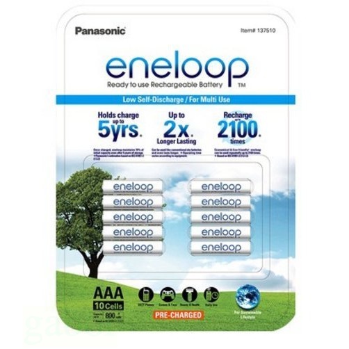 國際牌 eneloop 白 4號 800 充電電池 AAA