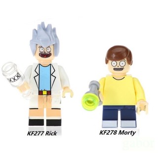 【金孫積木】瑞克 莫蒂 Rick Morty 科學家 公仔 人偶 相容 樂高 積木