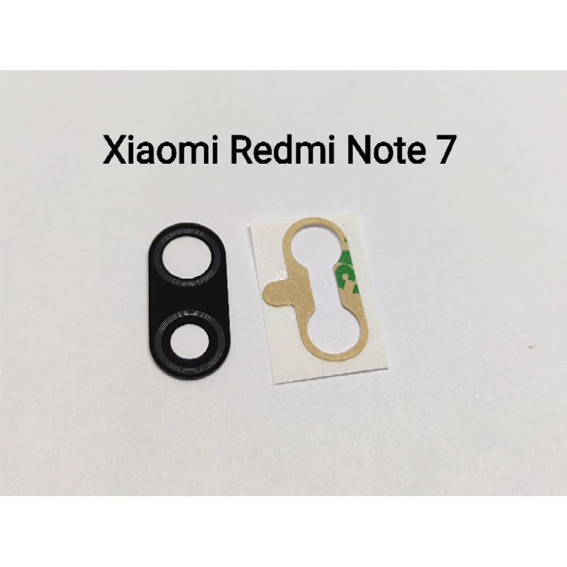 REDMI XIAOMI 小米紅米 Note 7 後置攝像頭玻璃鏡頭蓋更換帶免費粘合劑