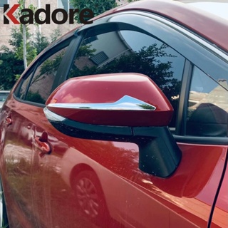 豐田 適用於 Toyota Yaris G Design Hatchback 2020 2021 ABS 鍍鉻後視鏡蓋飾