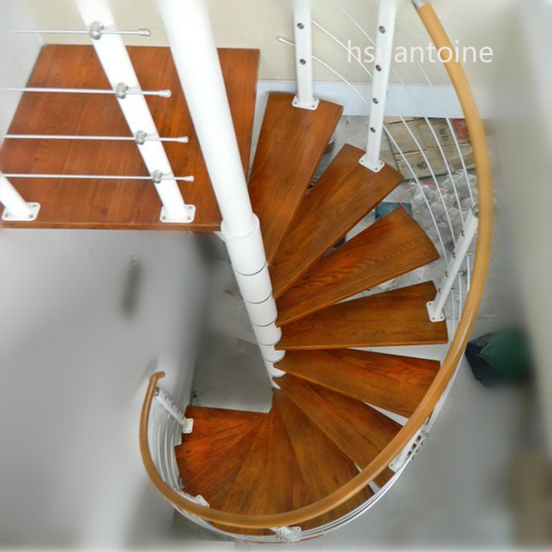 定制樓梯定做 室內樓梯 復式閣樓梯子 步梯實木鋼木 整體家用旋轉樓梯