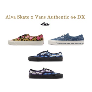 Alva Skate x Vans Authentic 44 DX 休閒鞋 滑板鞋 漸層 豹紋 縫線 男女鞋 ACS