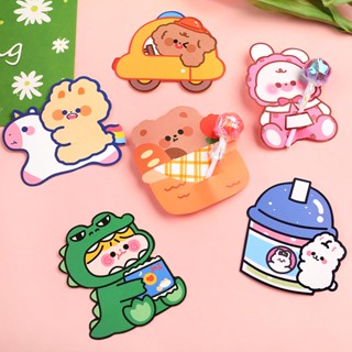 10張裝 可愛 卡通造型 禮品卡片 棒棒糖插卡 兒童獎勵 糖果裝飾 DIY 紙卡 卡通小卡片