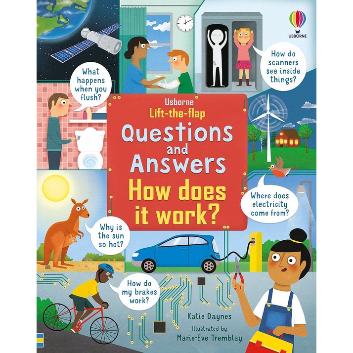 Lift-the-Flap Questions and Answers: How Does it Work?/Katie Daynes eslite誠品