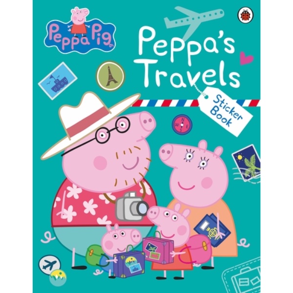 Peppa Pig: Peppa's Travels Sticker Book/粉紅豬佩佩 旅行貼紙遊戲書 eslite誠品