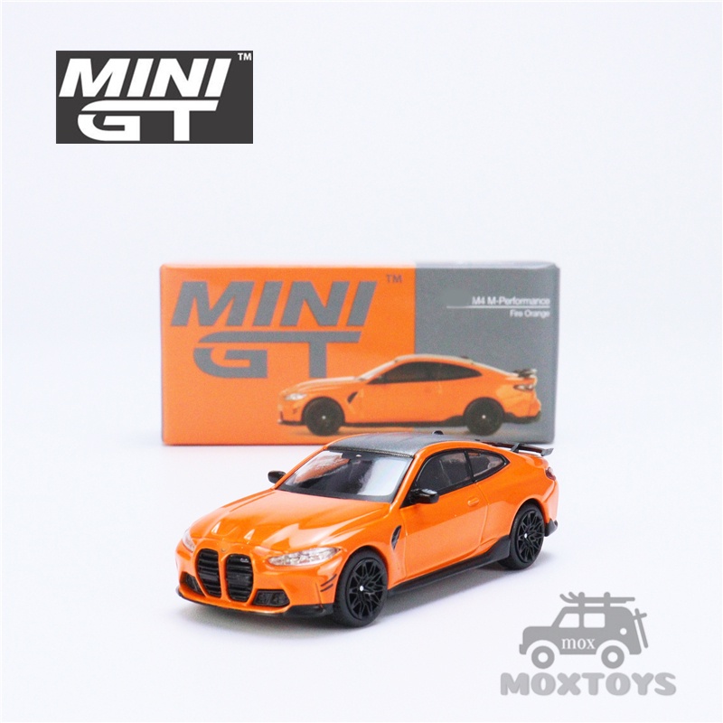 Mini GT 1:64 BMW M4 M-Performance (G82) 火橙 LHD 壓鑄模型車
