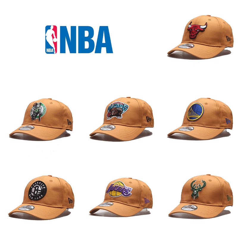 Nba 球隊湖人隊籃網公牛隊高品質帆布帽時尚帽帽子遮陽帽