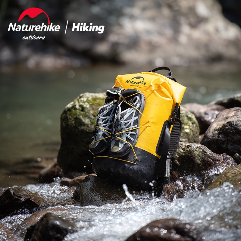 Naturehike 新款 20L 30L 40L TPU 乾濕分離防水包戶外收納包大容量背包不包括鞋子