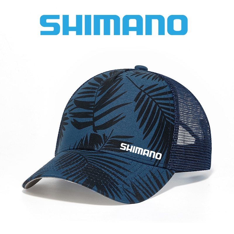 Shimano 男式棒球帽太陽帽戶外高品質可調節釣魚帽男式女式中性青少年嘻哈釣魚帽
