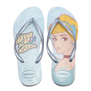 Havaianas 拖鞋 Slim Princesas 藍 灰姑娘 迪士尼 公主 聯名 ACS 41350451804W