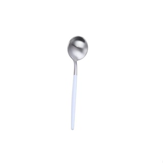 304不鏽鋼葡式餐具-銀白(咖啡勺)[大買家]