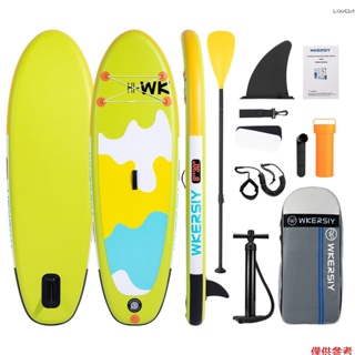 [新品到貨]兒童充氣立式槳板 8'x30''x6' 充氣 SUP 槳板水上運動衝浪套裝帶