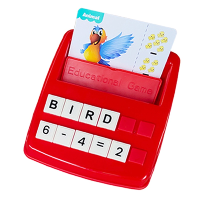 英語字母算術學習機 早教看圖識字單詞 卡片記憶玩具 益智兒童玩具