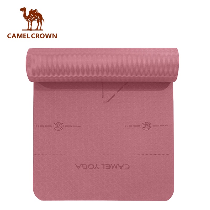 CAMEL CROWN駱駝 瑜珈墊 健身墊 防滑環保加厚加長运动垫