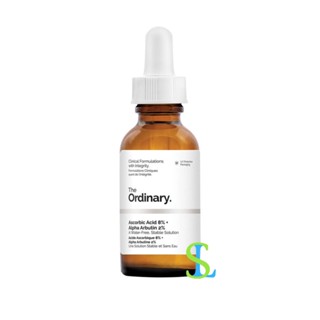 The Ordinary 亮白精華液 30ml Ascorbic Acid 8% + Alpha Arbutin 2%