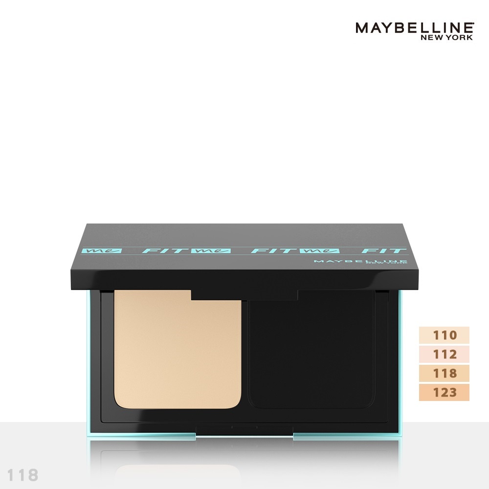 MAYBELLINE媚比琳反孔特霧全進化零瑕嫩粉餅SPF44 118