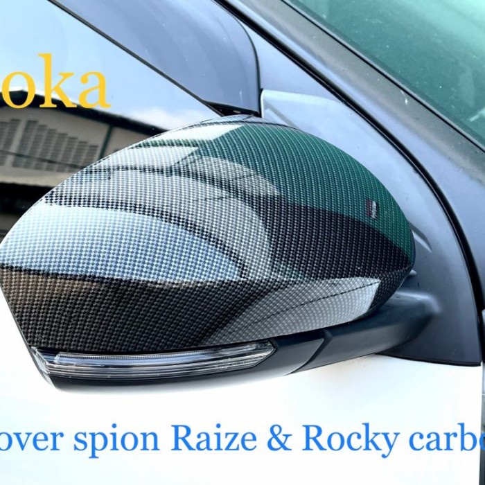 豐田 Raize/大發 Rocky 碳纖維後視鏡罩