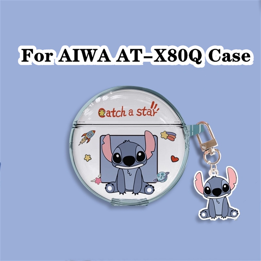 【imamura】適用於 Aiwa AT-X80Q 手機殼卡通趣味透明適用於 AIWA AT-X80Q 外殼軟耳機外殼保