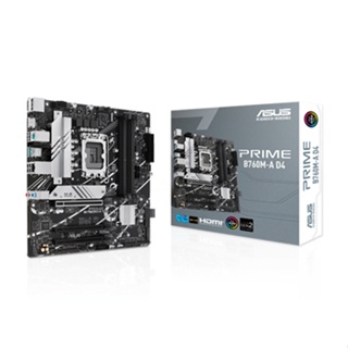 ASUS 華碩 PRIME B760M-A D4 CSM 主機板 註冊四年保固 M-ATX LGA1700