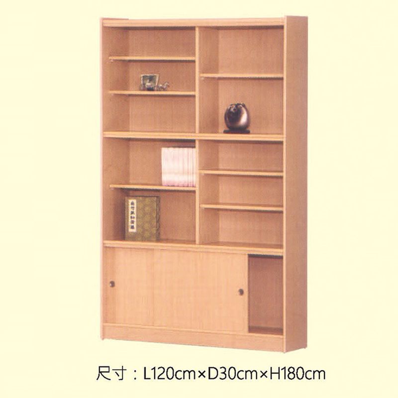 【CF-125-10】木製書櫃 (東部及桃園以南區域另詢運費)
