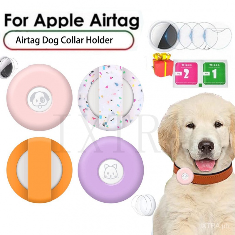 Airtag寵物狗項圈,矽膠貓項圈保護套Apple Airtags,防丟失 Air Tag寵物追蹤器保護套 貓項圈 狗狗