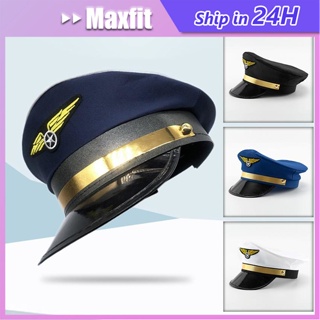 空軍飛行員帽角色扮演警察飛行員帽成人