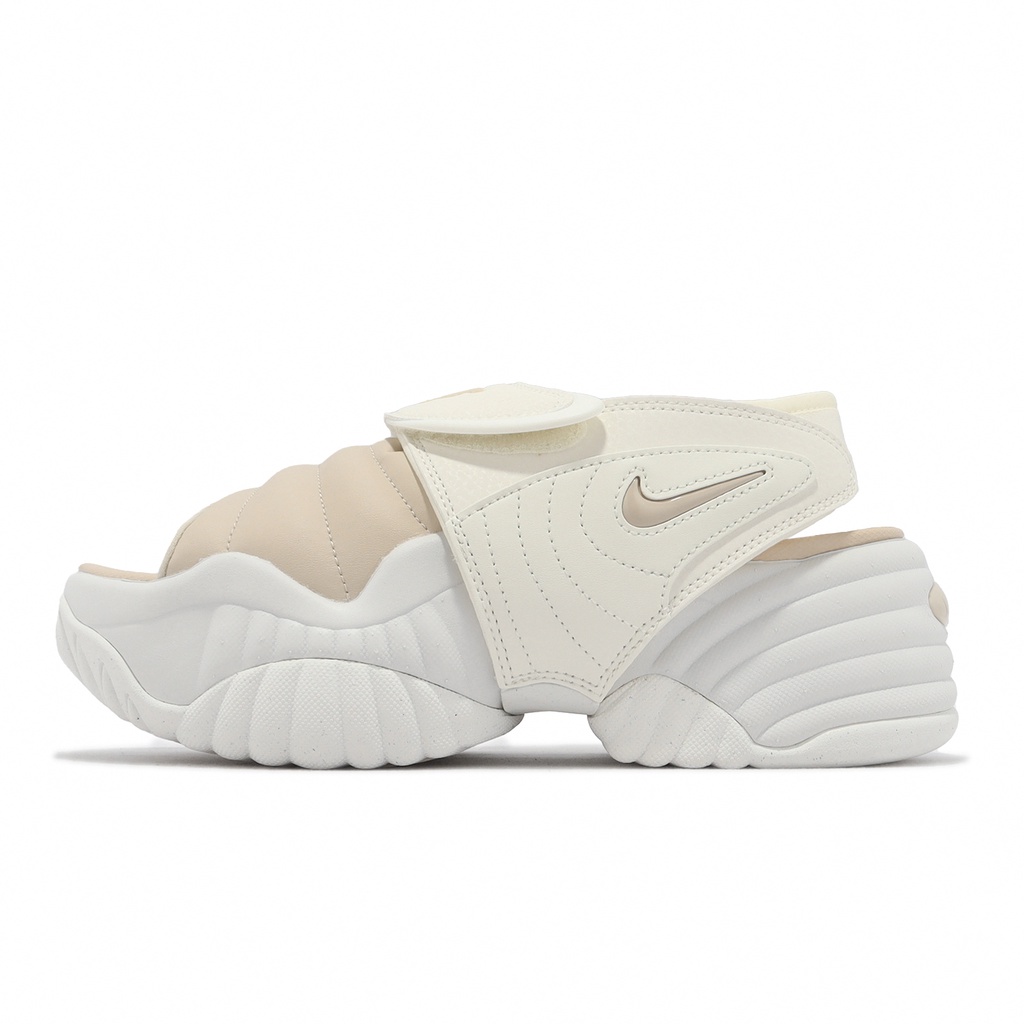 Nike 涼鞋 Air Adjust Force Sandal 奶茶 女鞋 可拆卸 涼拖鞋 ACS DV2136-101