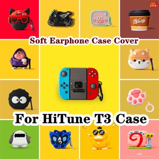 適用於 HiTune T3 外殼卡通簡約適用於 HiTune T3 外殼軟耳機外殼保護套