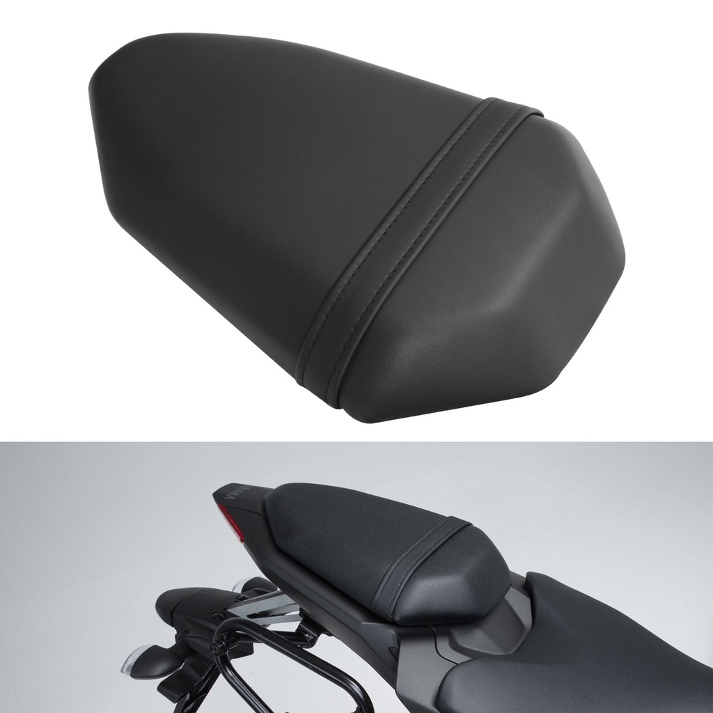 山葉 適用於雅馬哈 FZ07 2014-2017 2015 2016 摩托車黑色後座墊