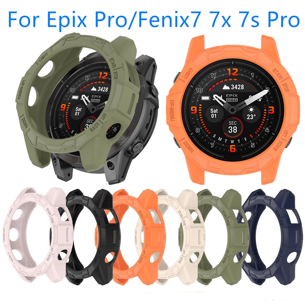 佳明 Fenix7 7x 7s Pro / Garmin Epix Pro 42MM 47MM 51MM手錶鎧甲保護軟殼