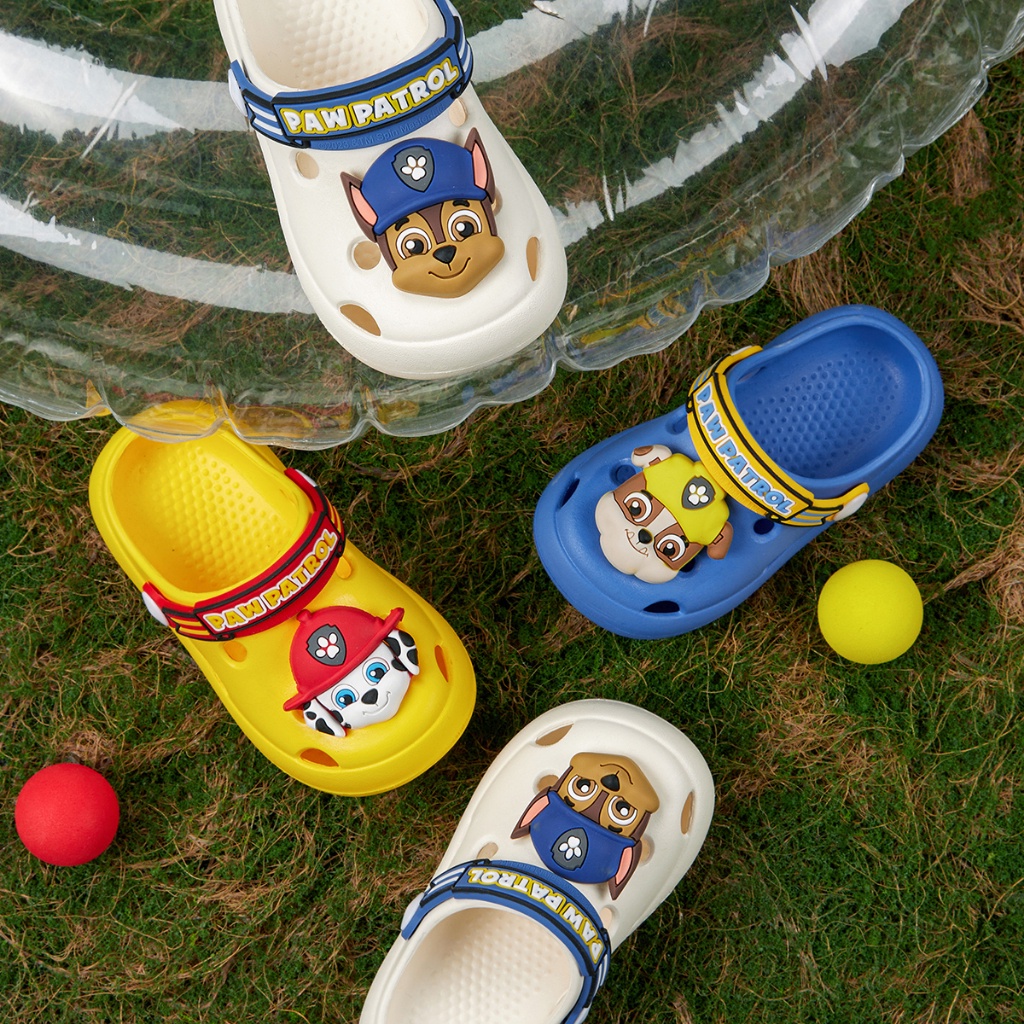 Cheerful Mario Treasure Crocs兒童拖鞋夏季男童室內防滑小童嬰幼兒男童涼鞋外穿