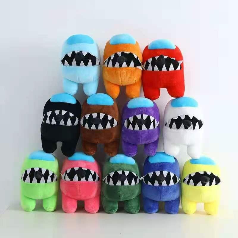 among us plush毛絨玩具公仔 3D太空狼人殺 在我們之中玩偶卡通遊戲