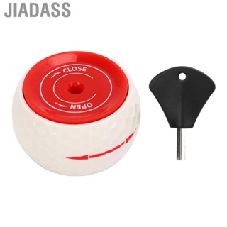 Jiadass 推桿輪高爾夫球練習用緊湊型塑料不銹鋼推桿訓練高爾夫球