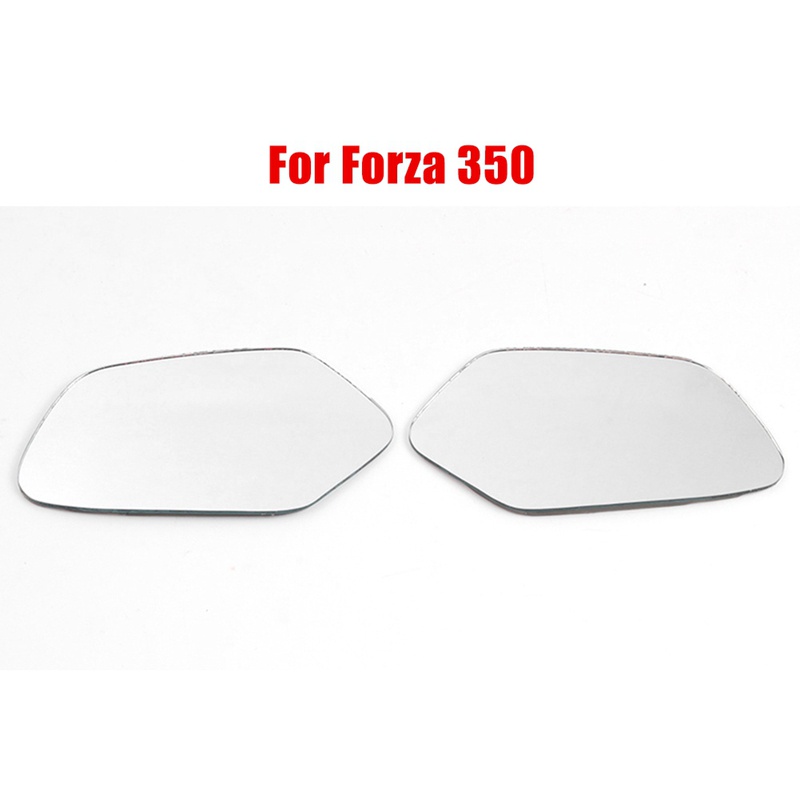 HONDA 凸面鏡增加後視鏡側鏡視力鏡頭更換部件適用於本田 Forza 350 Forza 750 Forza 300