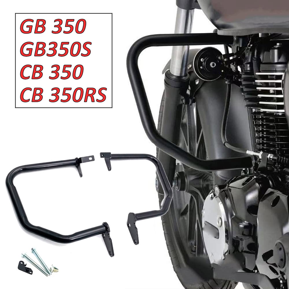全新摩托車公路發動機護罩保險槓防撞桿特技籠框架整流罩保護器適用於CB350 CB350RS GB350 GB350S