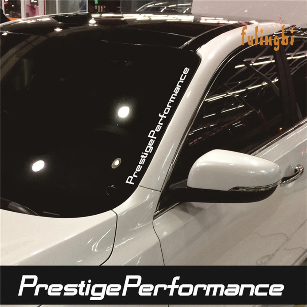 [FUI] Prestige Performance 反光英文車貼