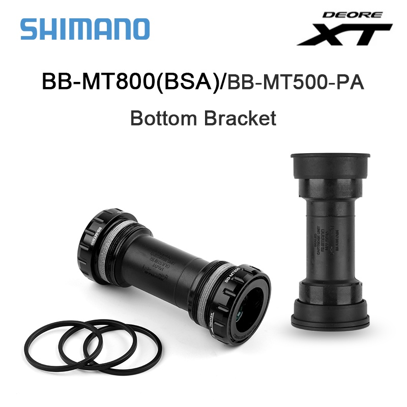 Shimano DEORE XT MT800 MTB 中軸 BB52 68/73mm MT500 BB72 RS500