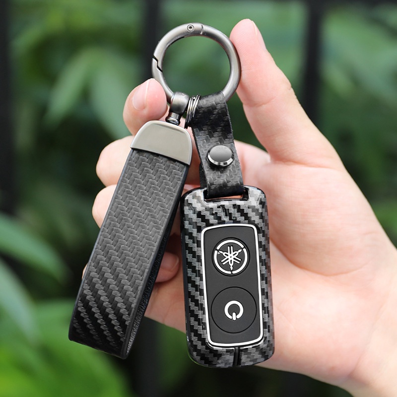 促銷現貨山葉 鑰匙殼 2022 Yamaha 鑰匙 Nmax155 XMAX300 遙控鑰匙皮套 鑰匙包 帶鑰匙扣 鐵圈