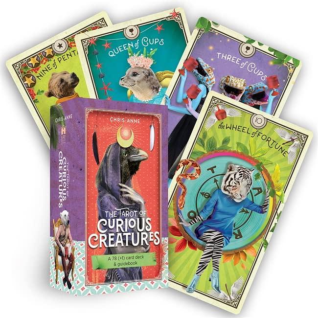 The Tarot of Curious Creatures: A 78 (+1) Card Deck and Guidebook/怪奇動物塔羅牌卡/Chris-Anne eslite誠品