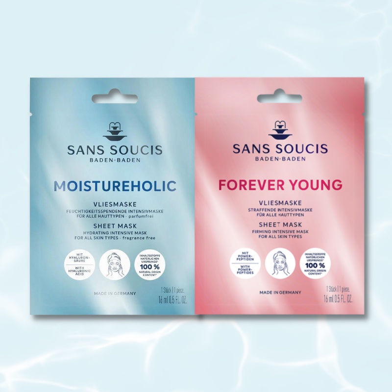 現貨💎德國 Sans soucis 仙瑟仕 面膜系列 16ml 面膜 保濕 滋潤 溫和 補水 熟齡肌 附發票