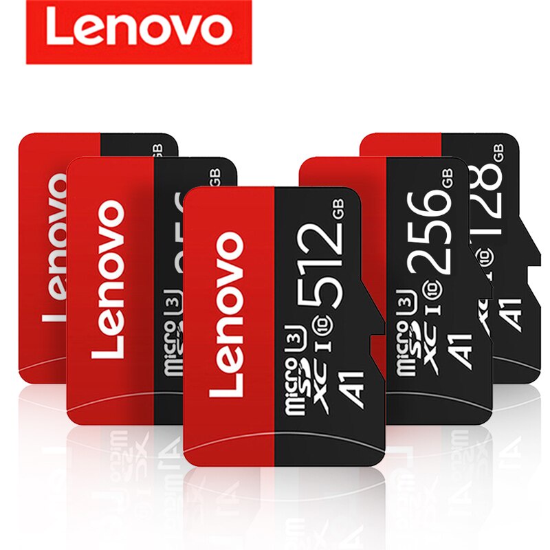 LENOVO 聯想 512GB Micro Mini SD 存儲卡 256GB 128GB 64GB 高速閃存 TF S