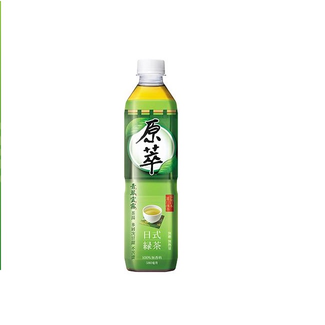 原萃日式綠茶580ml