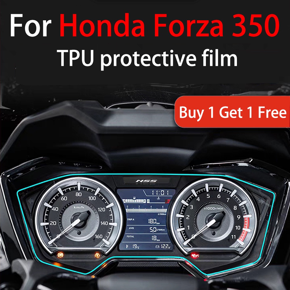 HONDA 適用於本田 FORZA NSS350 儀表貼膜 2023 Fosa 350 摩托車屏幕貼膜 FORZA300