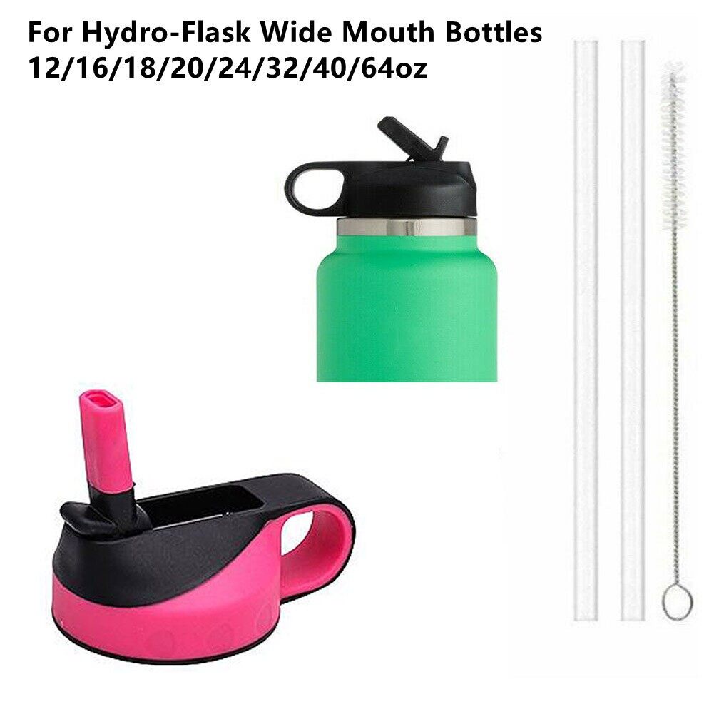 Hydro Flask 水瓶替換吸管翻蓋吸管刷套裝廣口12oz-64oz通用瓶