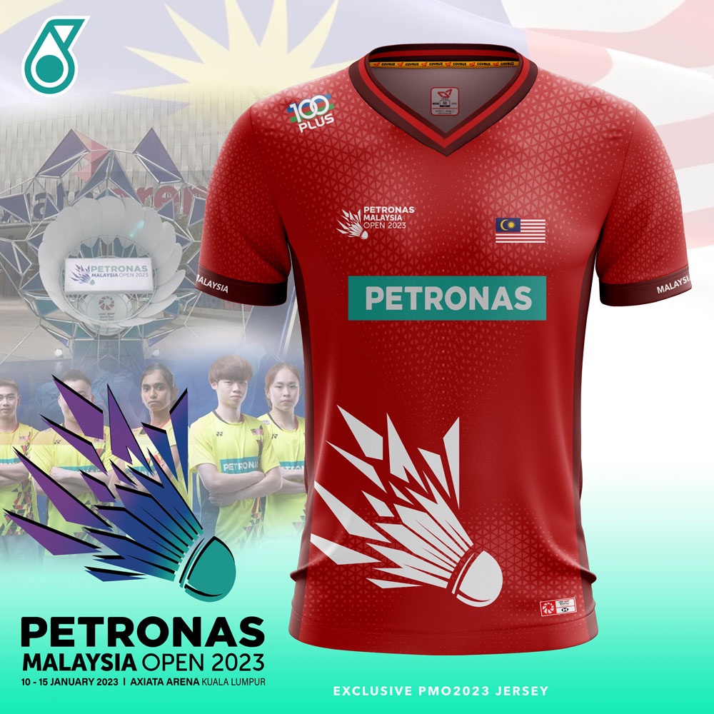 Petronas 馬來西亞公開賽 2024 年羽毛球球衣 Yonex 2024 Victor Petronas 球衣印刷