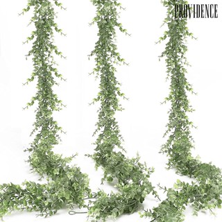 [陽光家居]人造綠植 人造桉樹花環藤蔓 1.8米ins尤加利壁掛植物假懸掛