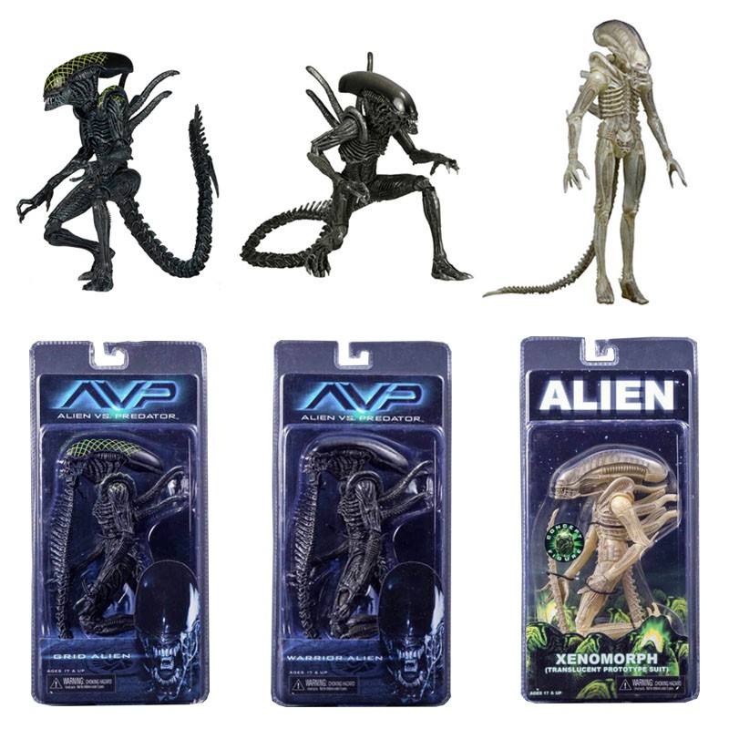NECA 內卡外星人大戰 Predator Alien Figma SP-108 可動人偶玩具關節式收集或