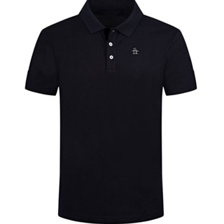 Munsingwear 高爾夫男士夏季新款印花T恤時尚休閒短袖 Polo 衫