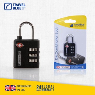 Travel Blue TSA行李箱密碼鎖/ TB036/ 黑 eslite誠品