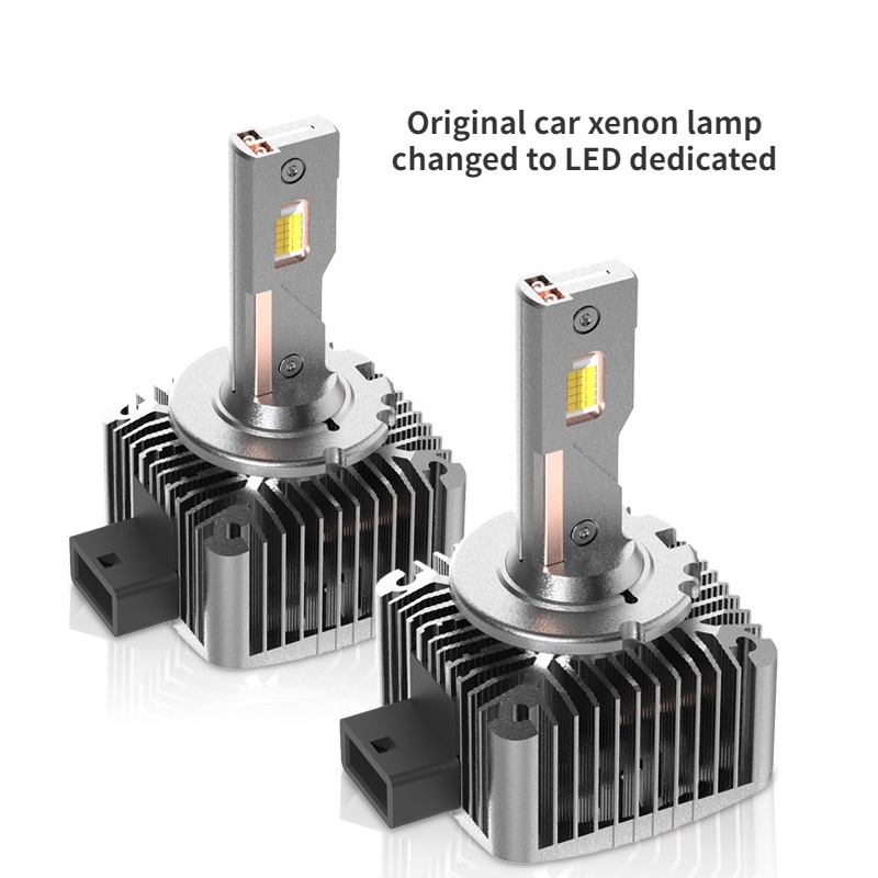 2x 超亮 24000Lm Canbus 汽車 LED 大燈燈泡 D1S D3S D2S D4S D5S D8S 燈與原
